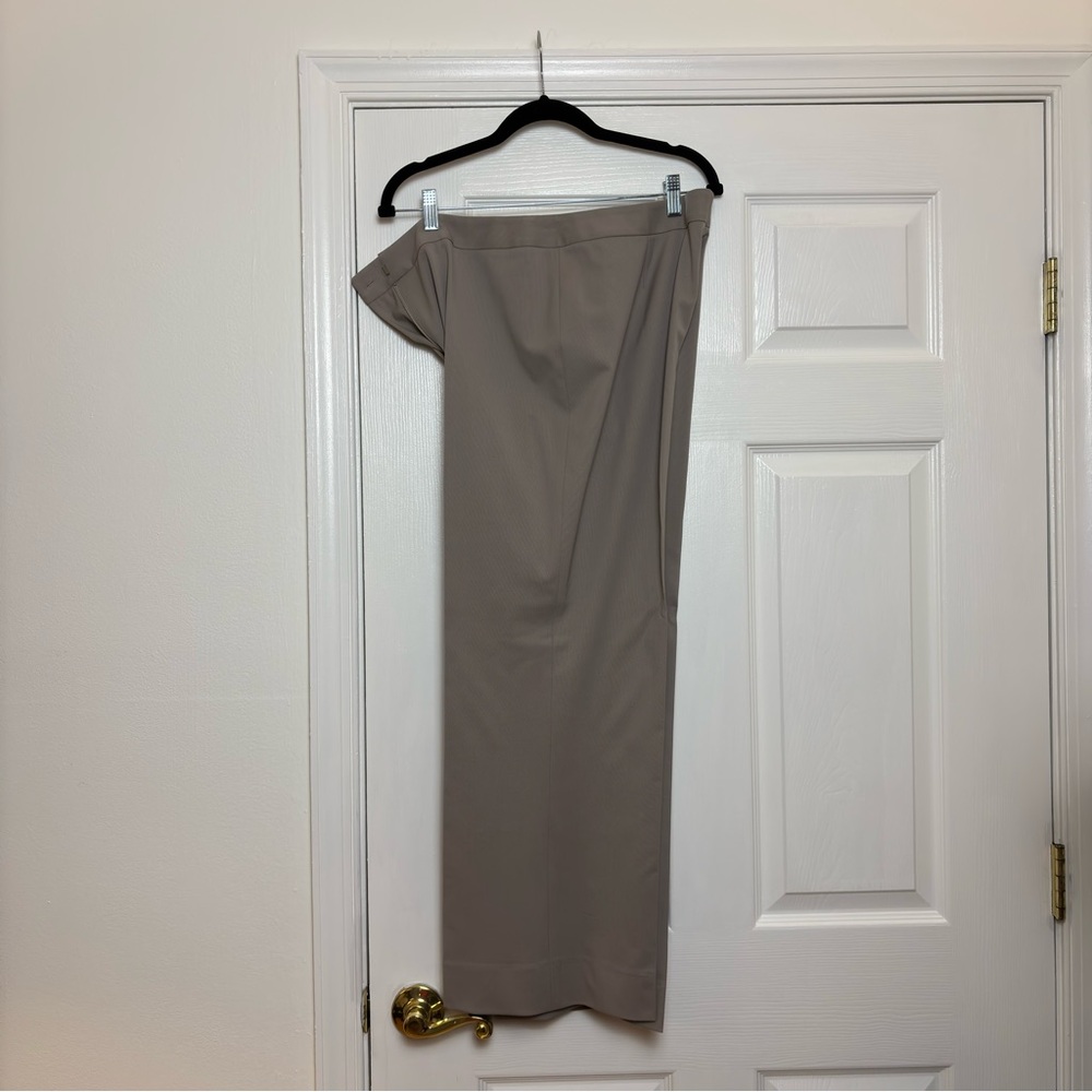 EUC Taupe Virgin Wool Blend Dress Pants